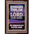 JEHOVAH SHALOM HIS JUDGEMENT ARE IN ALL THE EARTH  Custom Art Work  GWARISE11842  "25x33"