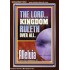 THE LORD KINGDOM RULETH OVER ALL  New Wall Décor  GWARISE11853  "25x33"