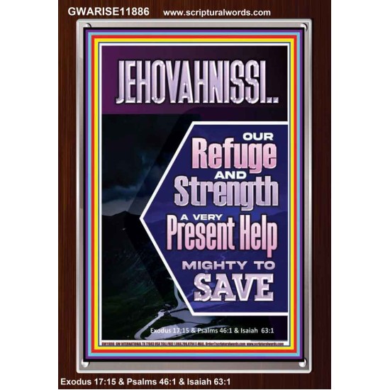 JEHOVAH NISSI A VERY PRESENT HELP  Eternal Power Picture  GWARISE11886  
