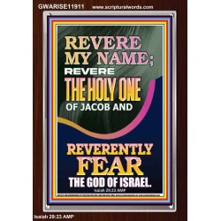 REVERE MY NAME THE HOLY ONE OF JACOB  Ultimate Power Picture  GWARISE11911  "25x33"