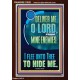 O LORD I FLEE UNTO THEE TO HIDE ME  Ultimate Power Portrait  GWARISE11929  