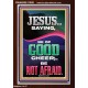 JESUS SAID BE OF GOOD CHEER BE NOT AFRAID  Church Portrait  GWARISE11959  