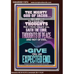 THOUGHTS OF PEACE AND NOT OF EVIL  Scriptural Décor  GWARISE11974  