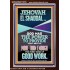 JEHOVAH EL SHADDAI THE GREAT PROVIDER  Scriptures Décor Wall Art  GWARISE11976  "25x33"