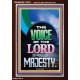 THE VOICE OF THE LORD IS FULL OF MAJESTY  Scriptural Décor Portrait  GWARISE11978  