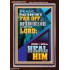 PEACE TO HIM THAT IS FAR OFF SAITH THE LORD  Bible Verses Wall Art  GWARISE12181  "25x33"