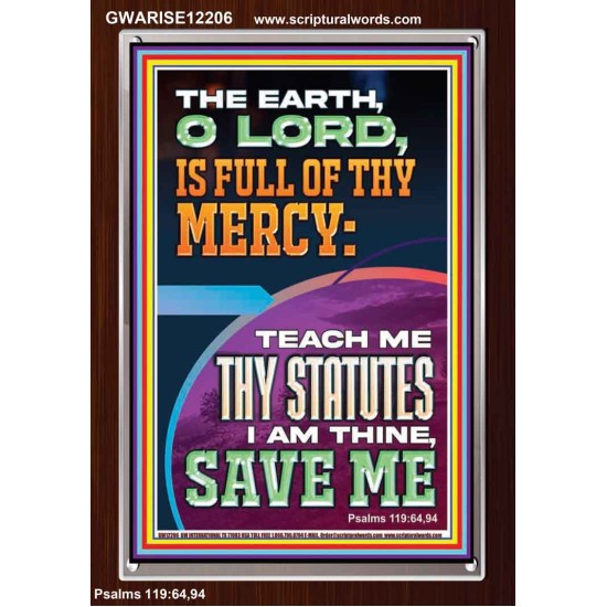 I AM THINE SAVE ME O LORD  Scripture Art Prints  GWARISE12206  