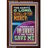 I AM THINE SAVE ME O LORD  Scripture Art Prints  GWARISE12206  "25x33"