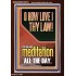 THY LAW IS MY MEDITATION ALL DAY  Bible Verses Wall Art & Decor   GWARISE12210  "25x33"