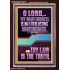 THY LAW IS THE TRUTH O LORD  Religious Wall Art   GWARISE12213  "25x33"