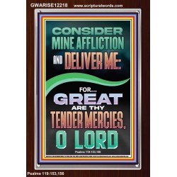 GREAT ARE THY TENDER MERCIES O LORD  Unique Scriptural Picture  GWARISE12218  "25x33"