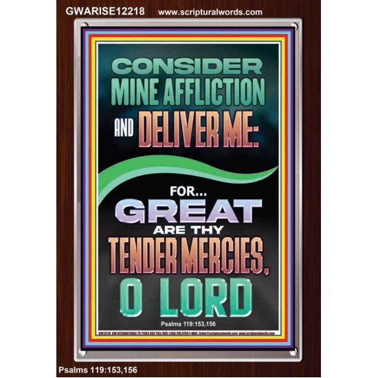 GREAT ARE THY TENDER MERCIES O LORD  Unique Scriptural Picture  GWARISE12218  