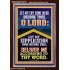 LET MY SUPPLICATION COME BEFORE THEE O LORD  Unique Power Bible Picture  GWARISE12219  "25x33"