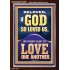 LOVE ONE ANOTHER  Wall Décor  GWARISE12299  "25x33"
