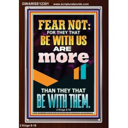 THEY THAT BE WITH US ARE MORE THAN THEM  Modern Wall Art  GWARISE12301  "25x33"