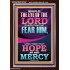 THEY THAT HOPE IN HIS MERCY  Unique Scriptural ArtWork  GWARISE12332  "25x33"