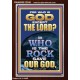WHO IS THE ROCK SAVE OUR GOD  Art & Décor Portrait  GWARISE12348  
