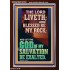 BLESSED BE MY ROCK GOD OF MY SALVATION  Bible Verse for Home Portrait  GWARISE12353  "25x33"