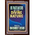 BE PARTAKERS OF THE DIVINE NATURE THAT IS ON CHRIST JESUS  Church Picture  GWARISE12422  "25x33"