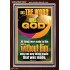 AND THE WORD WAS GOD ALL THINGS WERE MADE BY HIM  Ultimate Power Portrait  GWARISE12937  "25x33"