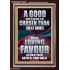 LOVING FAVOUR IS BETTER THAN SILVER AND GOLD  Scriptural Décor  GWARISE13003  "25x33"