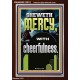 SHEWETH MERCY WITH CHEERFULNESS  Bible Verses Portrait  GWARISE13012  