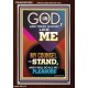 MY COUNSEL SHALL STAND  Ultimate Inspirational Wall Art Portrait  GWARISE9386  