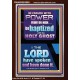 BE ENDUED WITH POWER FROM ON HIGH  Ultimate Inspirational Wall Art Picture  GWARISE9999  