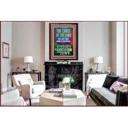 THE LORD BLESSED THE HABITATION OF THE JUST  Large Scriptural Wall Art  GWARISE12399  "25x33"