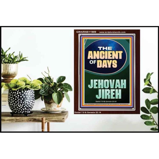 THE ANCIENT OF DAYS JEHOVAH JIREH  Unique Scriptural Picture  GWARISE11909  