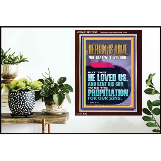 THE PROPITIATION FOR OUR SINS  Art & Wall Décor  GWARISE12298  
