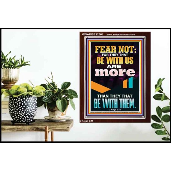 THEY THAT BE WITH US ARE MORE THAN THEM  Modern Wall Art  GWARISE12301  