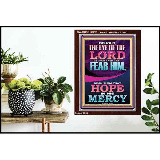 THEY THAT HOPE IN HIS MERCY  Unique Scriptural ArtWork  GWARISE12332  
