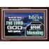 I BLESS THEE AND THOU SHALT BE A BLESSING  Custom Wall Scripture Art  GWARK10306  "33X25"