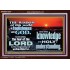 THE FEAR OF THE LORD BEGINNING OF WISDOM  Inspirational Bible Verses Acrylic Frame  GWARK10337  "33X25"