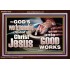 BE GOD'S WORKMANSHIP UNTO GOOD WORKS  Bible Verse Wall Art  GWARK10342  "33X25"