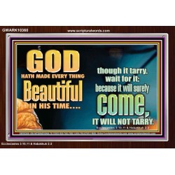 GOD HATH MADE EVERYTHING BEAUTIFUL ALLELUIA  Children Room  GWARK10360  "33X25"