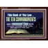 DO NOT IGNORE THE TEN COMMANDMENTS  Unique Power Bible Acrylic Frame  GWARK10373  "33X25"