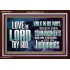WALK IN ALL THE WAYS OF THE LORD  Righteous Living Christian Acrylic Frame  GWARK10375  "33X25"