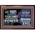 THE LORD GOD ALMIGHTY GREAT IN POWER  Sanctuary Wall Acrylic Frame  GWARK10379  "33X25"