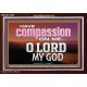 HAVE COMPASSION ON ME O LORD MY GOD  Ultimate Inspirational Wall Art Acrylic Frame  GWARK10389  