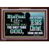 ETERNAL LIFE ONLY THROUGH CHRIST JESUS  Children Room  GWARK10396  "33X25"