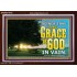 DO NOT TAKE THE GRACE OF GOD IN VAIN  Ultimate Power Acrylic Frame  GWARK10419  "33X25"