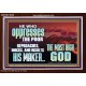 OPRRESSING THE POOR IS AGAINST THE WILL OF GOD  Large Scripture Wall Art  GWARK10429  