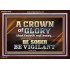 CROWN OF GLORY FOR OVERCOMERS  Scriptures Décor Wall Art  GWARK10440  "33X25"