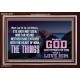 WHAT THE LORD GOD HAS PREPARE FOR THOSE WHO LOVE HIM  Scripture Acrylic Frame Signs  GWARK10453  