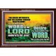 THE WORD OF THE LORD ENDURETH FOR EVER  Christian Wall Décor Acrylic Frame  GWARK10493  