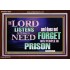 THE LORD NEVER FORGET HIS CHILDREN  Christian Artwork Acrylic Frame  GWARK10507  "33X25"