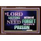 THE LORD NEVER FORGET HIS CHILDREN  Christian Artwork Acrylic Frame  GWARK10507  