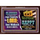 EAT THE LABOUR OF THINE HAND  Scriptural Portrait Glass Acrylic Frame  GWARK10518  